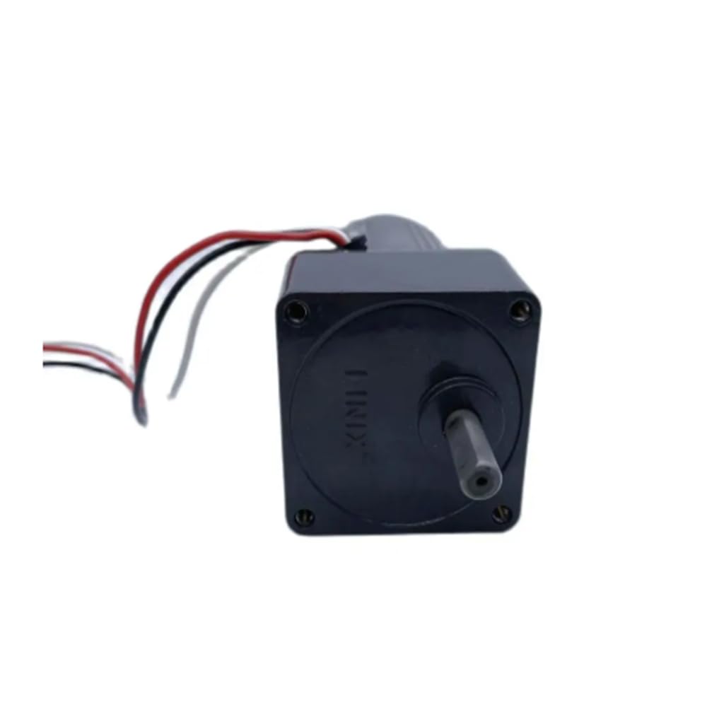 CALT LINIX - Motor de engranaje (230 V CA, 15 W, YN70-15-8, condensador monofásico, motor reversible para chimenea 70JB360G10, relación de reducción 1:360, diámetro del eje de salida 10 mm)
