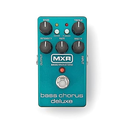 MXR - Pedal de efectos de guitarra - Bass Innovations - BASS CHORUS DELUXE