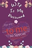 Wtf Is My Password: Keep Tracking Your Passwords, Emails, Usernames, And Web Addresses... /Password Organizer Notebook With Alphabet Order, Size 6×9/ Notebook Cover Designed With Roses, Page 120