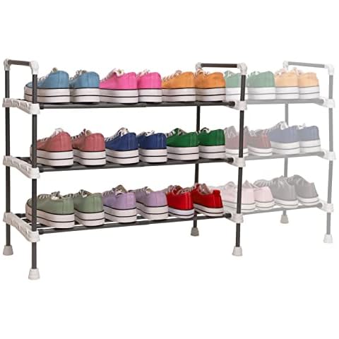 1ABOVE 3 Tier Extendable Shoe Rack Cover