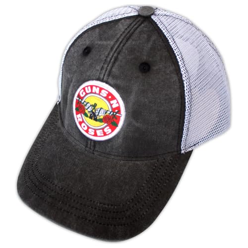 Rock Off Gorra Trucker Baseball Guns N' Roses Blanca UN miniatura 1