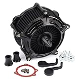 Motorcycle Air Cleaner Black Turbine Spike Air Filter Intake Kit for Sportster 883 XL883 XL1200 48 72 1991-2022