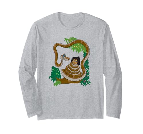 T-shirt long Le Livre de la Jungle Disney Mowgli idéal pour vos sorties décontractées