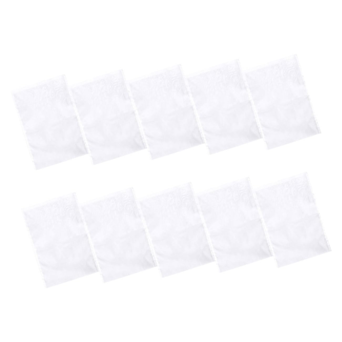 Luxshiny 10Pcs Reusable Nut Milk Bags Portable Nylon Brew Filter Bags for Soybean Milk Juice Brewing Straining