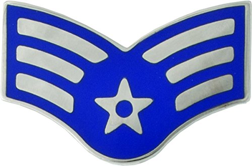 Air Force Enlisted Metal Rank - SRA - 1 Pair
