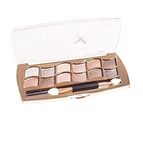 Silvercell Diamond Bright Eye Shadow Palette Flash Glitter Eyeshadow with Brush