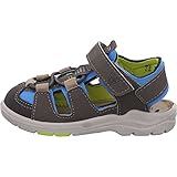 waschbär mode schweiz RICOSTA GERY 3320100 Jungen Sandalen,Riemchensandalen,Sandalette,Sommerschuh,Sommersandale,bequem,flach,PEPINO,Kinder,meteor/sky(Grau)