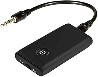 Adapter Bluetooth Audio 5.0, 2 w 1, bezprzewodowy nadajnik, transmiter Bluetooth, adapter z kablem audio 3,5 mm, do odtwarzaczy MP3/MP4, słuchawek, radio samochodowe, TV, PC, laptop, tablet