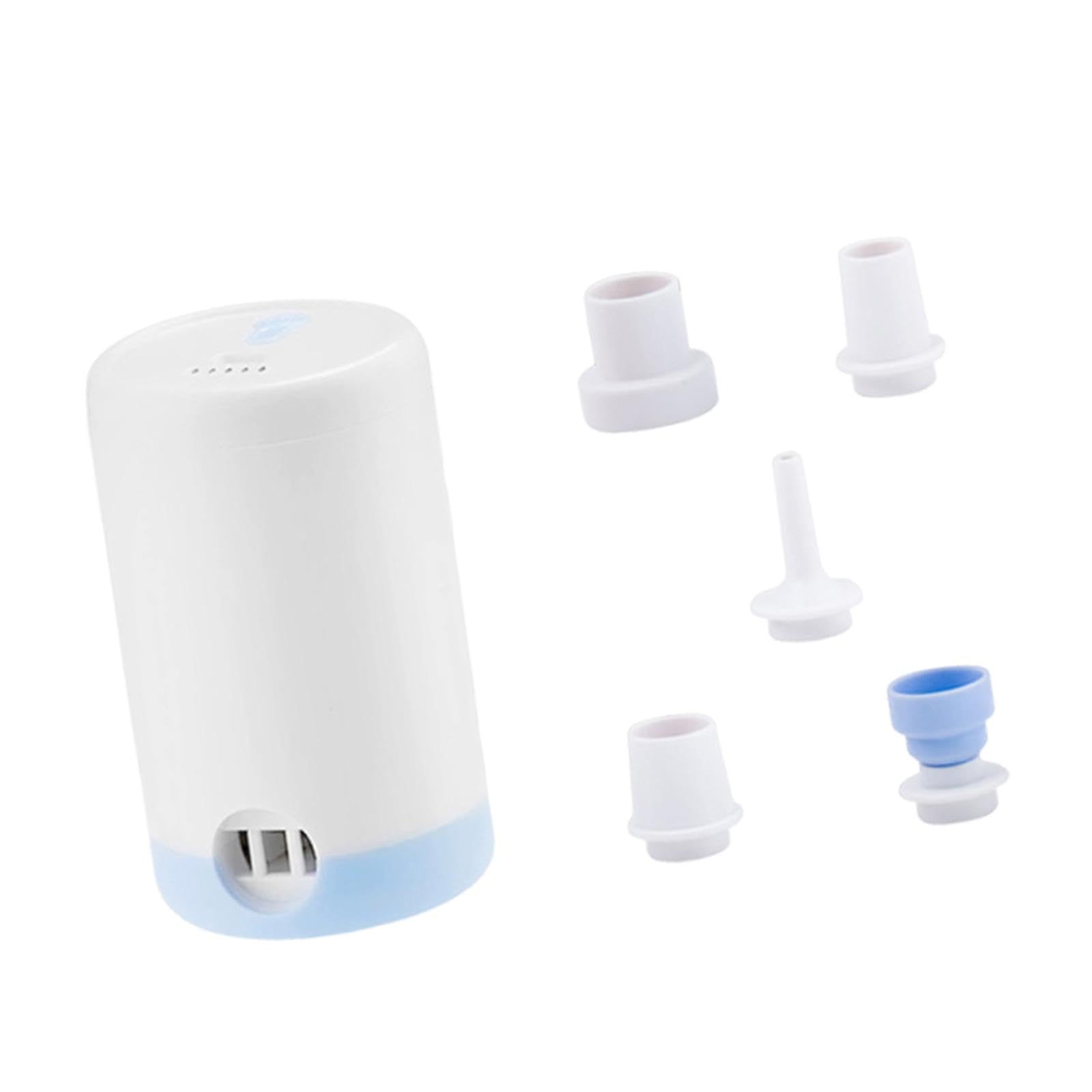 Harilla Rangement sous Vide, Pompe à air électrique, 5 Embouts Inclus, Portable, réutilisable, silencieuse, Automatique, Mini, pour Jouets Piscine