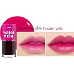 ETUDE Dear Darling Water Tint – Strawberry Ade | Korean Lip Stain & Lip Tint for Hydrated Pink Lips, Smudge-Proof Long-Lasting Lip & Cheek Makeup | K-Beauty Gift, Stocking Stuffers - Image 3