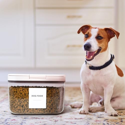 MUVEKA 94oz /2.8L Laundry Pods Container for Laundry Room Organization, 2 Pack Laundry Pod Up Holder with 30 Labels and Scoop, Laundry Detergent Powder Container, Dryer Sheet Holder