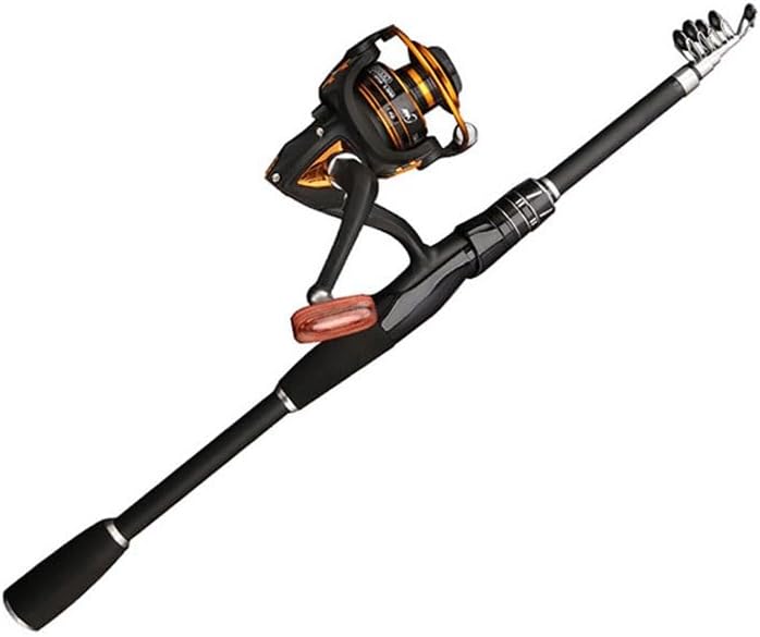 Short Portable Telescopic Road Submarine Pole Throwing Rod