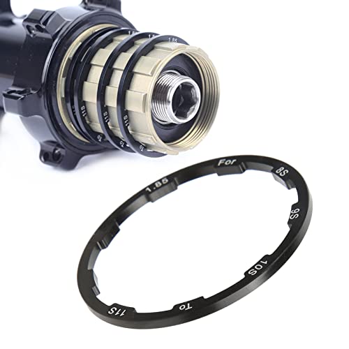 Niiyen 1.85mm Flywheel Washer Spacer Hub Bottom Bracket Bike Cycling Flywheel Axle Flywheel Hub Spacer for Mountain Road Bike