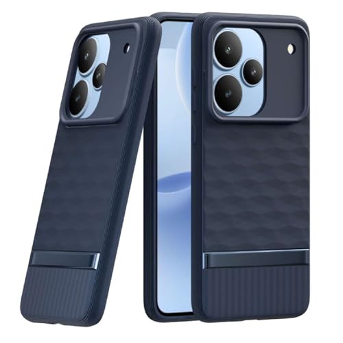Image of Shockproof Case for Realme P4 5G | Full Camera Protection | TPU Flexible Back Cover for Realme P4 5G (Steel Blue)