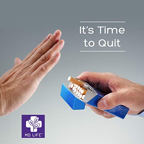 MD. LIFE Nicotine Quit - Stop Smoking – Lung Cleanse – Lung Detox - Fast Acting Herbal Blend – %100 All Natural Smokers Detox – Quit Smoking Within 30 Days* - 60 Vegan Capsules