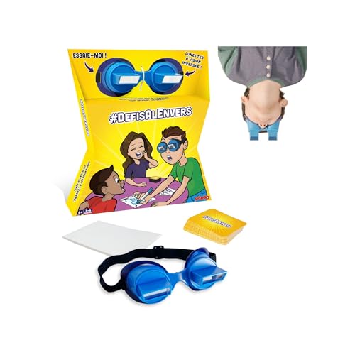 Le défis à l'envers - Upside Down Challenge - Jeu d'ambiance pour Famille - Jeu d'action et d'adresse pour 2 à 6 Joueurs à partir de 7 Ans