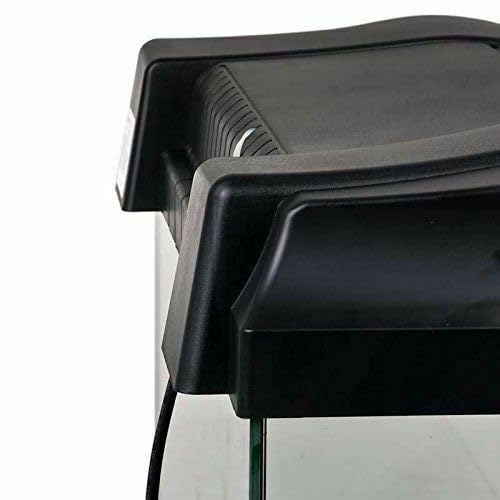 ZooPaul LED Aquarium Abdeckung Panorama 80x35 17 Watt für gewölbt gebogen Becken Terrarium