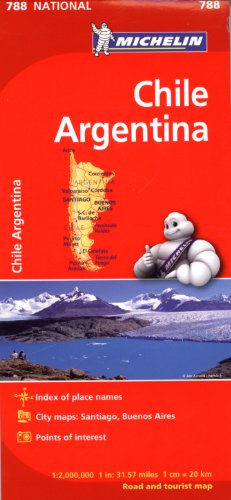 Michelin Chile/Argentina Map 788 (Maps/Regional (Michelin))