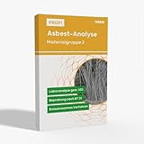 IVARIO Profi Asbest-Analyse Materialgruppe 2, Laboranalyse gem. VDI, Beprobung nach BT 31, für Putze & Spachtelmassen