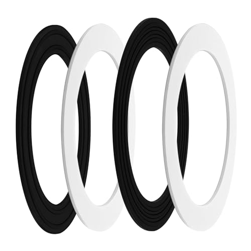 4 PCS Silicone Sink Strainer Seal Kit, 2 O-Rings Gasket 2