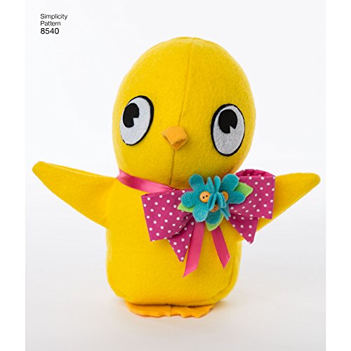 Réussir ses peluches en feutrine facilement avec Simplicity 8540