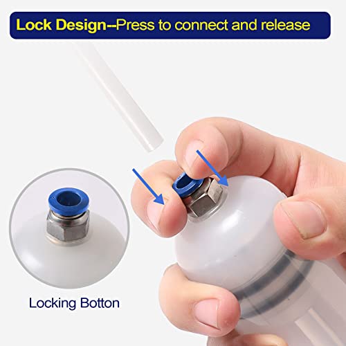 LEMOTO Ölabsaugspritze 200mL Ölspritze |Ölabsaugpistole,Handpumpe,Flüssigkeitsabsauger und Füllpumpe,Geeignet für Bremsflüssigkeit,Getriebeöle,Kühlmittel,Motor,Ölabsauger Umfüllpumpe