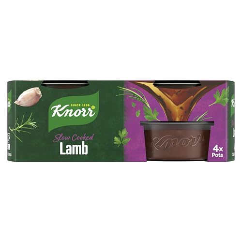 Knorr Lamb Stock Pots gluten-free to add a rich lamb flavour to your dishes 4x 28 g