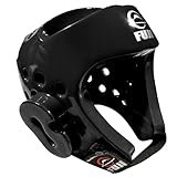 Fuji Sparring Head Guard for TKD Karate (Black, 2XL)