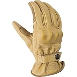 Spirit Motors Motorradhandschuhe kurz Motorrad Handschuh Worker Damen Lederhandschuh 1.0 kurz gelb 7,5, Chopper/Cruiser, Ganzjährig