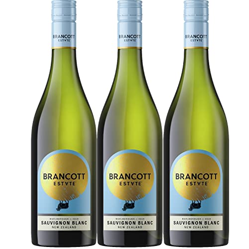 Brancott Estate Sauvignon Blanc Weißwein Wein trocken Neuseeland Paket (3 x 0,75l) Cover