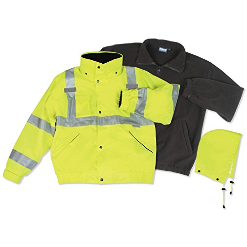Get Special Price ERB 61557 S372 Class 3 Bomber Jacket, Lime, X-Large Super Brands ERB 61557 S372 Class 3 Bomber Jacket, Lime, X-Large