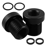 2PCS Oil Filter Adapter,Anti-Rust & Anti-Leak 1/2-28 to 3/4-16 Thread Adapter Protector Kit Includes O-Rings & Washers,Professional Car Accessories for Auto Repair