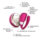 LELO TIANI 3 Sex Spielzeug für Paare, U-förmiger Massager für Paare, erotisches Sex Spielzeug, Kabellose Fernsteuerung für handlose Befriedigung, Intim-Massager für Paare, Cerise