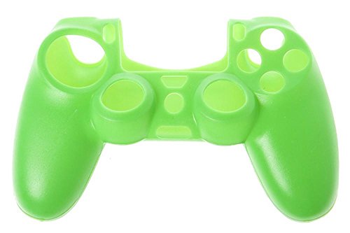 Preisvergleich Produktbild PS4 Controller Silikon Hülle, Gusspower Gute Qualität Soft Abdeckungs Haut Kasten Schutzhülle für Sony PlayStation PS4 / SLIM / PRO (Grün)