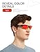 Mryok Polarized Replacement Lenses Compatible with Oakley Frogskins OO9013 Sunglasses, HD Polarized, UV Protection, Impact Resistant & Perfectly Fit - Fire Red