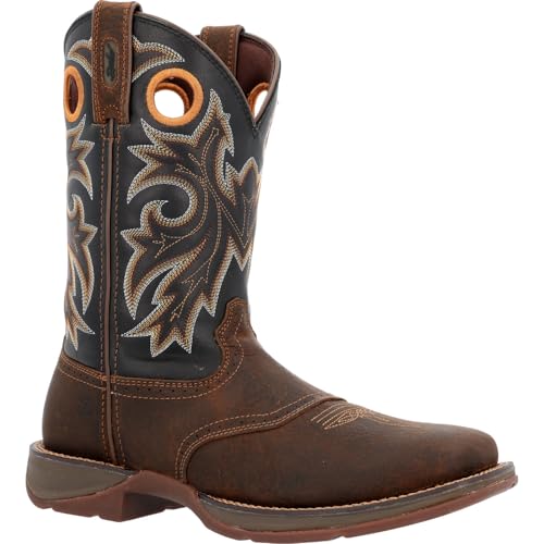 Durango® Rebel™ with InsulKul™ Western Boot, Tobacco Leaf And Black, Size 10.5(M)