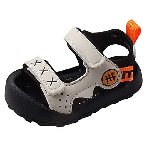 sfdgfhyf Unisex Toddler Girls Party Shoes Baby Shoes Boys' Baotou Sandals Walking Shoes Soft Sole Baby Female Sandals