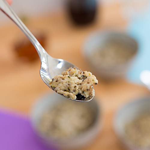 HighKey Snacks Keto Breakfast Cereal - Low Carb Food - Oatmeal & Grits Substitute - High Protein Gluten & Grain Free Snack - Ketogenic Friendly Foods & Products - Diabetic Diet - Maple & Brown Sugar