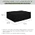 Easy-Going 600D Heavy Duty Patio Furniture Cover, Outdoor Rectangular Table and Chair Set Cover, Waterproof Outdoor Sectional Set Cover (110"L x 84"W x 28"H, Black)