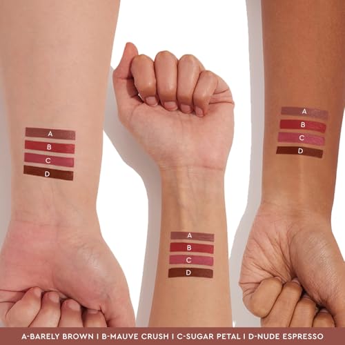 Image of Kiro Four Play Non-Stop Airy Matte Liquid Lip Stack - Pinnacle Quad, 6ml