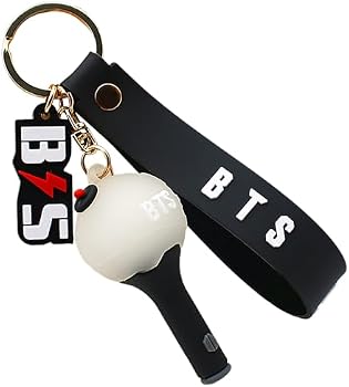 Simsky BTS Keychain Kpop Key Accessory for Fans Jimin Cartoon