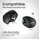Perixx PERIPRO-303X2A 1.34 Inches Trackball 2 pcs Pack - Replacement Ball for M570, M575, PERIMICE-517/520/717/720, and Other 1.34inches Trackball Mouse - Glossy Red and Green
