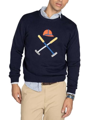 HARPER & NEYER Jersey Vermont de Hombre en Color Azul (FR/ES, Letras, M, Regular, Regular, Navy Blue)