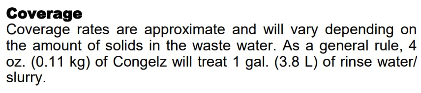 Image of TechPro CONGELZ, 5 Pounds | Cement Water, Paint, Chemical Waste Solidifier & Hardener for Disposal, Slurry Coats, Turn Water into Gel, Liquid to Solid