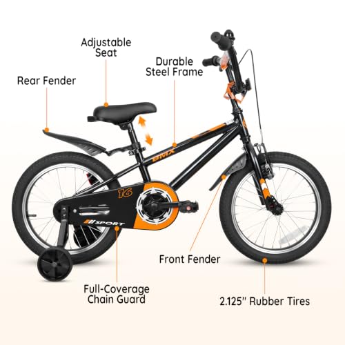 Yventix 16 Inch BMX Kids Bike