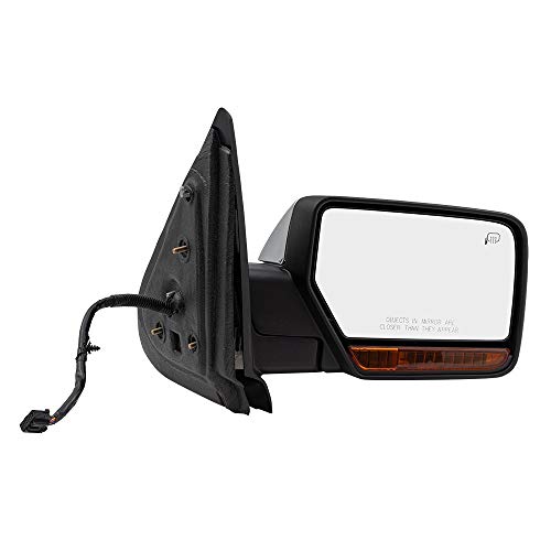 Power Folding Mirror Chrome Replacement For 2009-2010 Expedition Navigator Passengers Side Heated Signal Memory Puddle Lamp 9L7Z17682Aa #TOP12