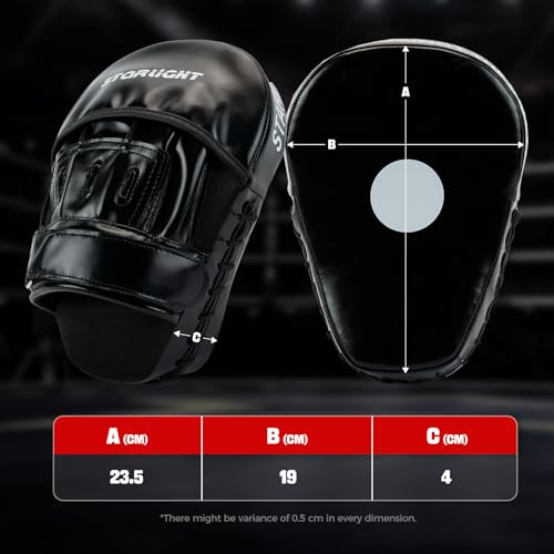 image for Valchiria Punching Mitts for Men, Women, & Kids, Focus Mitts for Marti