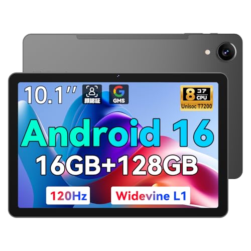 y2025VoAndroid 16 ^ubg 120HzʁzBNCF ^ubg 10C` WififAUnisoc T7200 8RAA16GB+128GB+ő1TBgA10.1C` In-cell HD IPSAWidevine L