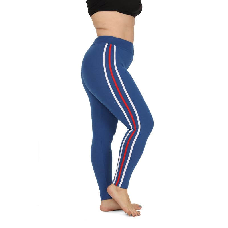 keoti Present Gym & Sports Wear Ankle Length Jeggings - Workout Tights - Stretchable Striped Jeggings - Yoga Track Pants for Girls & Women - Pack of 1-picture-24