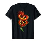 Unique original chinese Red Dragon. Design for men, women, boys and girls. Awesome for adult and youth.